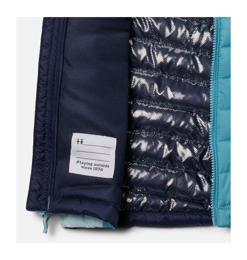 Turquoise Kids' Columbia Slope Edge Vest | IRZXY-8957