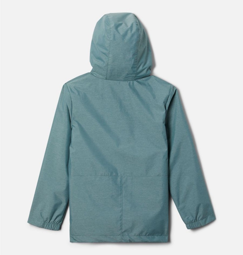 Turquoise Kids' Columbia Static Ridge Field Jacket | FGHRZ-4268