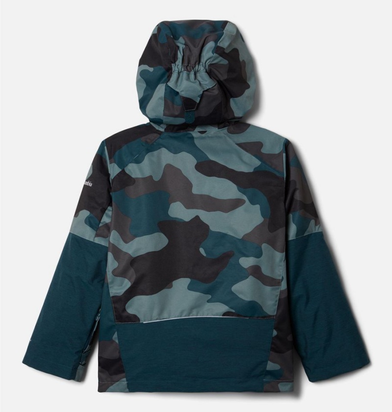 Turquoise Kids' Columbia Whirlibird II Interchange Jacket | NCGRO-0162