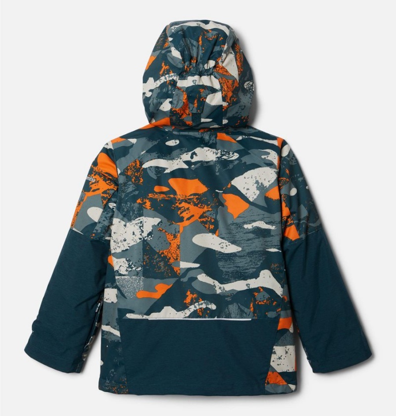 Turquoise Kids' Columbia Whirlibird II Interchange Jacket | OXTPI-2483