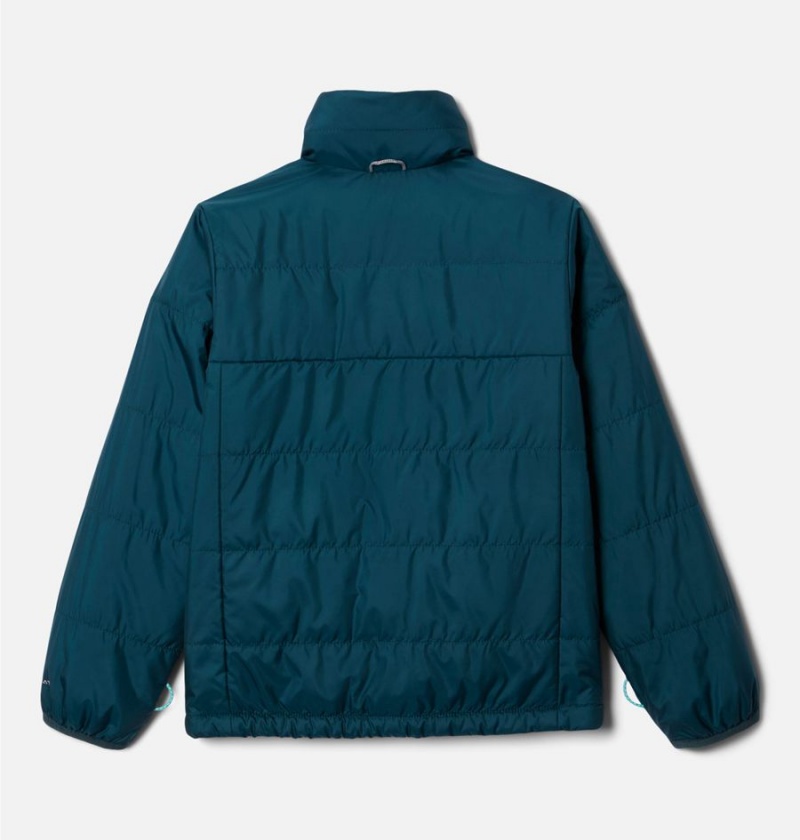 Turquoise Kids' Columbia Whirlibird II Interchange Jacket | OXTPI-2483