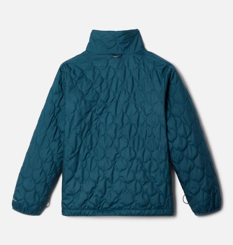 Turquoise Kids' Columbia Whirlibird II Interchange Jacket | OCLZP-0359