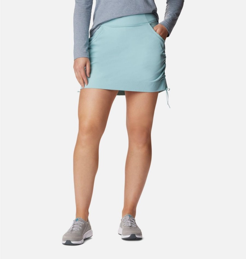 Turquoise Women\'s Columbia Anytime Casual Skirts | CDWSY-6413