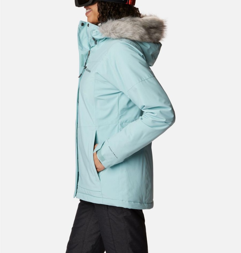 Turquoise Women's Columbia Ava Alpine Insulated Ski Jacket | MWONH-6749