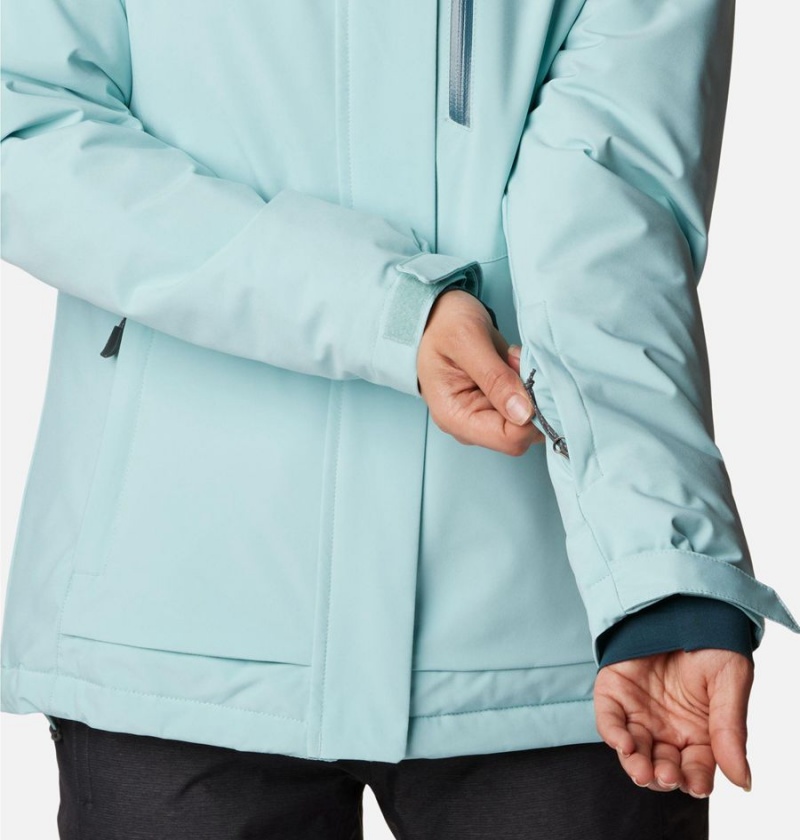 Turquoise Women's Columbia Ava Alpine Insulated Ski Jacket | MWONH-6749