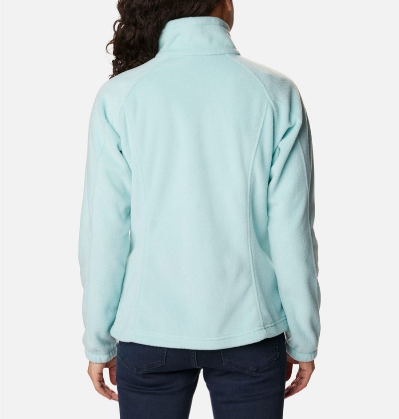 Turquoise Women's Columbia Benton Springs Full Zip Fleece Jacket | YWORM-8940