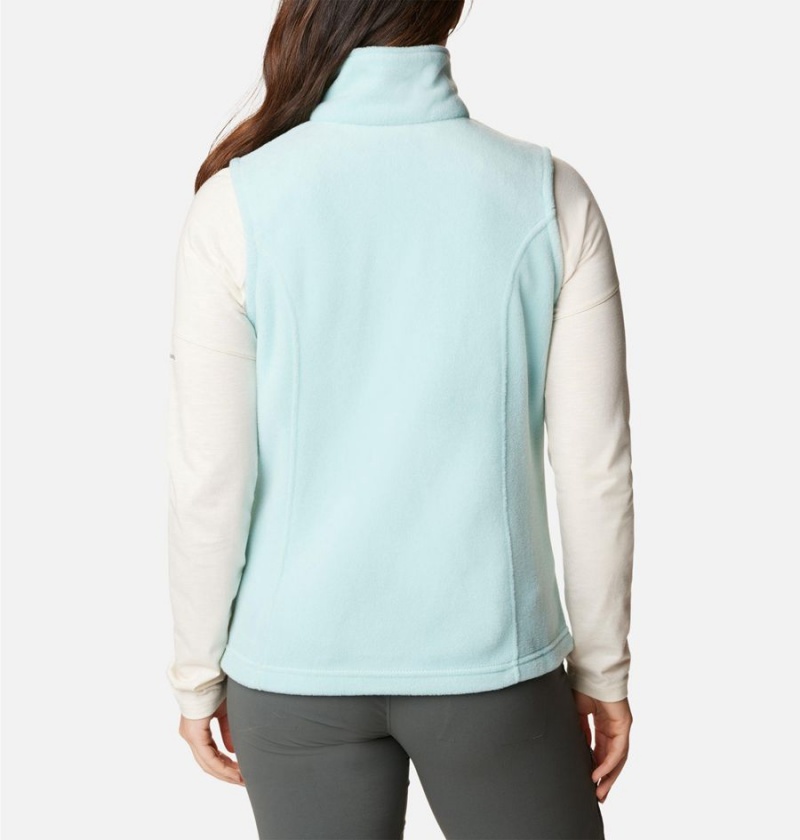 Turquoise Women's Columbia Benton Springs Fleece Vest | YBJVC-6270