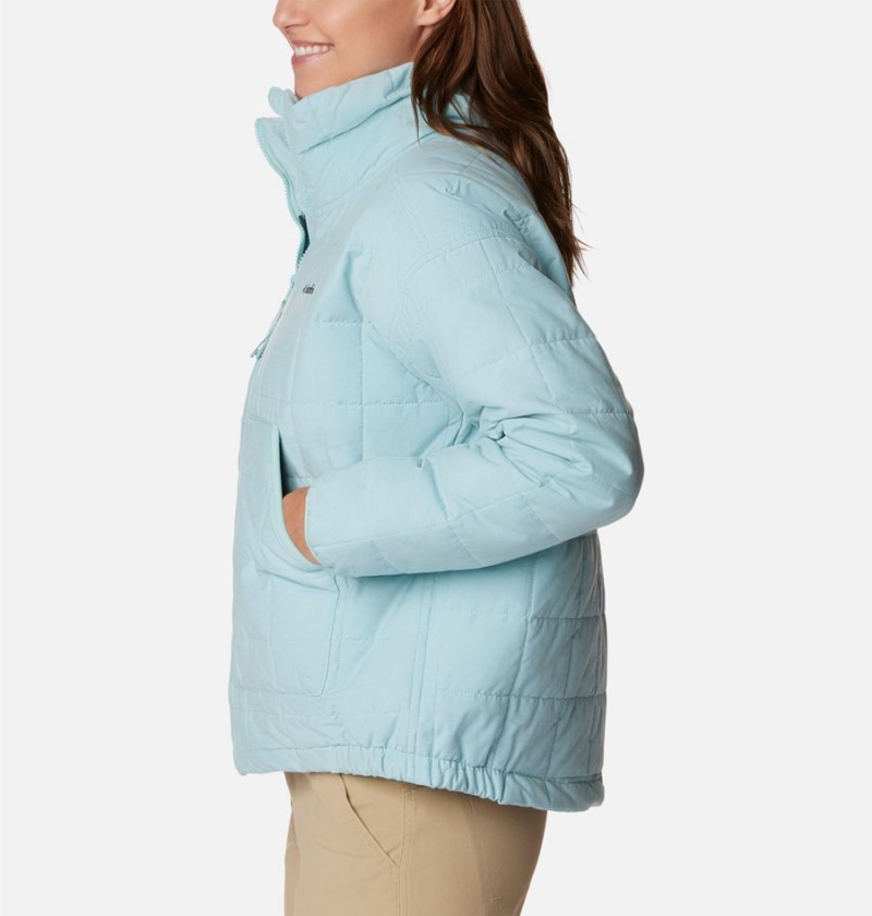 Turquoise Women's Columbia Chatfield Hill II Puffer Jacket | EJTMS-5367