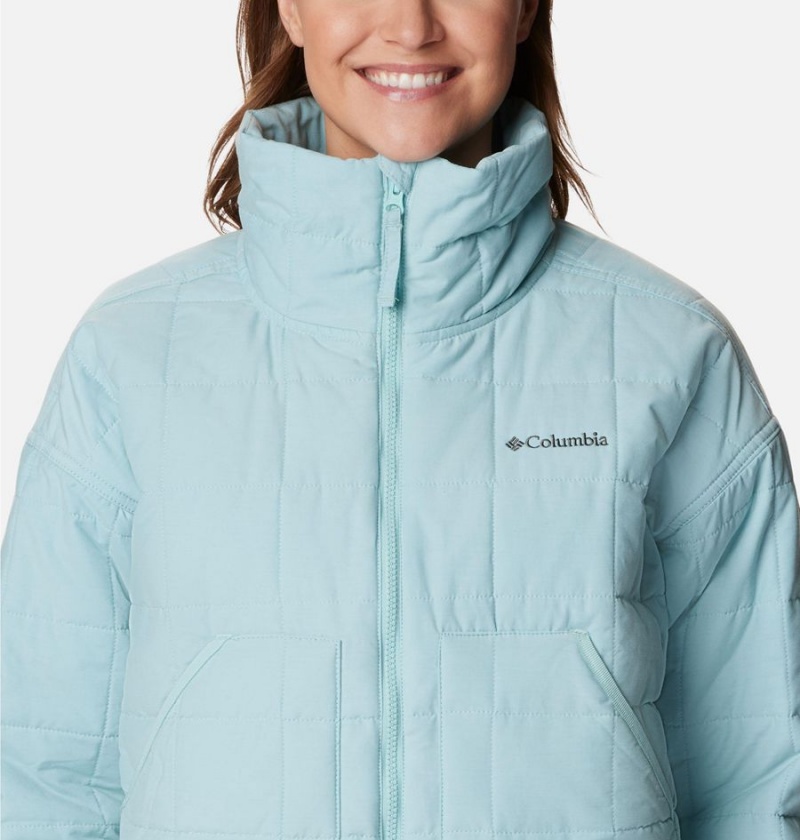 Turquoise Women's Columbia Chatfield Hill II Puffer Jacket | EJTMS-5367