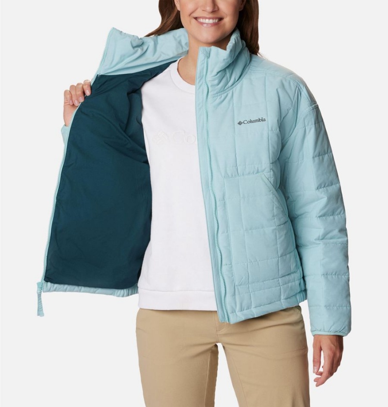 Turquoise Women's Columbia Chatfield Hill II Puffer Jacket | EJTMS-5367