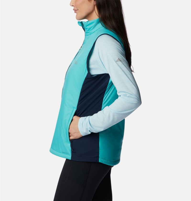 Turquoise Women's Columbia Endless Trail Running Vest | SOCJW-2374