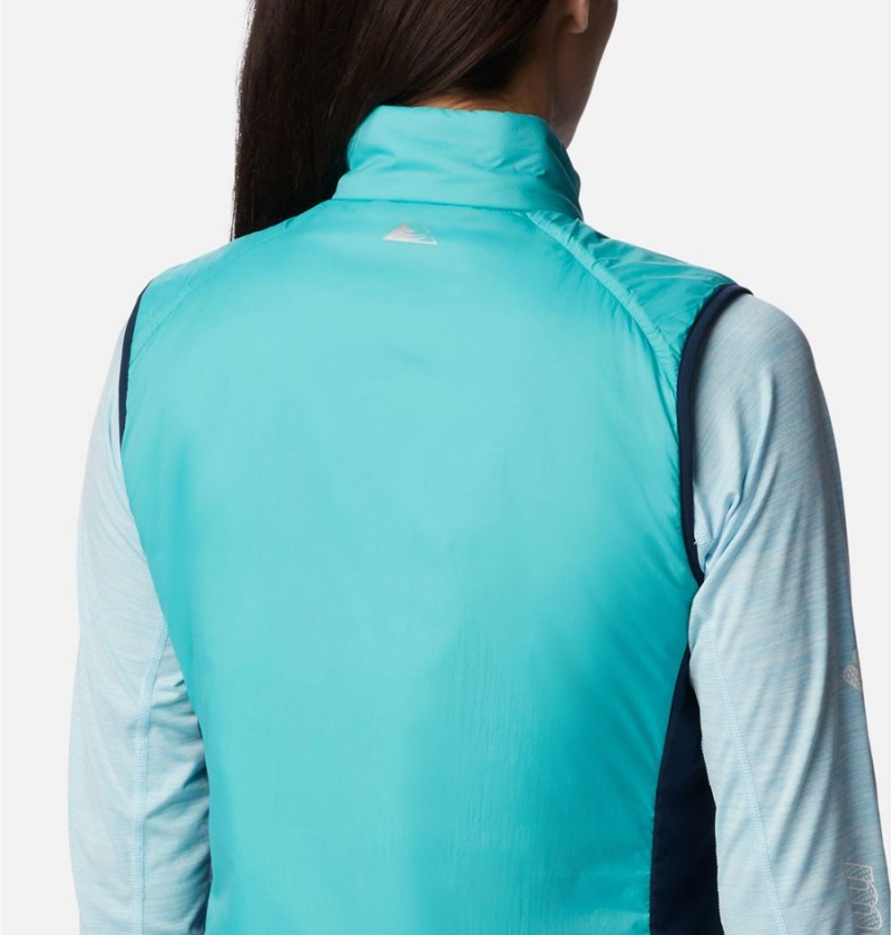 Turquoise Women's Columbia Endless Trail Running Vest | SOCJW-2374