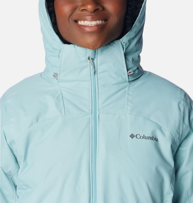 Turquoise Women's Columbia Gulfport Interchange 3 In 1 Jackets | CETGW-0379