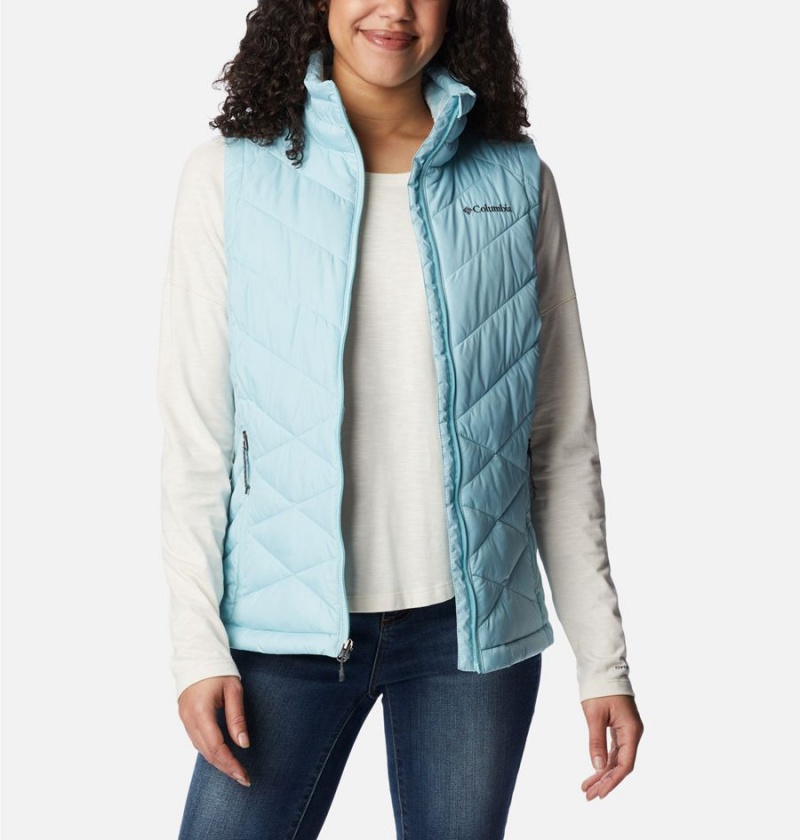 Turquoise Women's Columbia Heavenly Vest | ZAEKN-3206