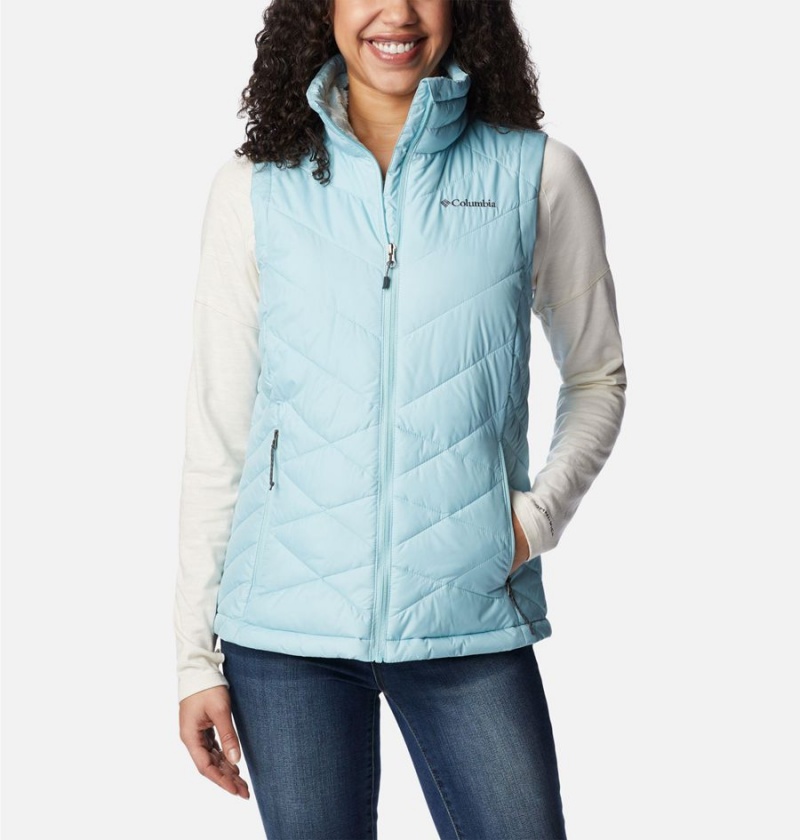 Turquoise Women\'s Columbia Heavenly Vest | ZAEKN-3206