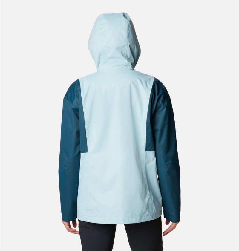 Turquoise Women's Columbia Hikebound Interchange 3 In 1 Jackets | KQWCF-3062