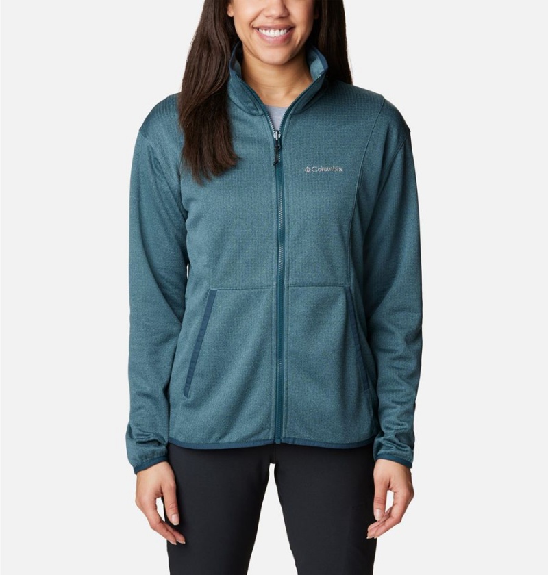 Turquoise Women's Columbia Hikebound Interchange 3 In 1 Jackets | KQWCF-3062