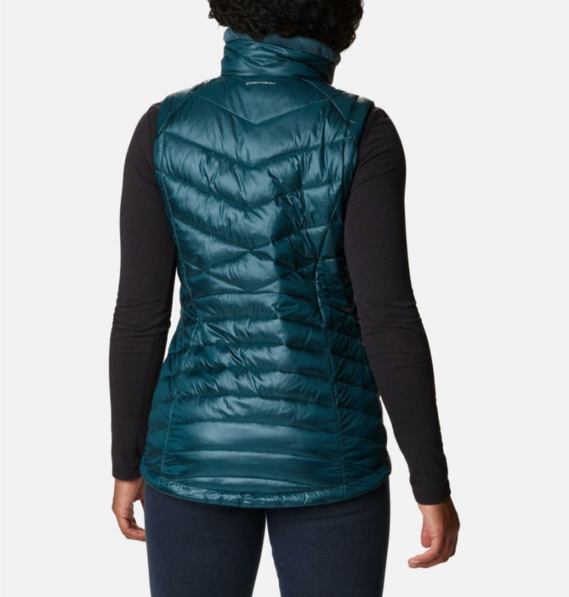 Turquoise Women's Columbia Joy Peak Insulated Vest | IFWLN-9041