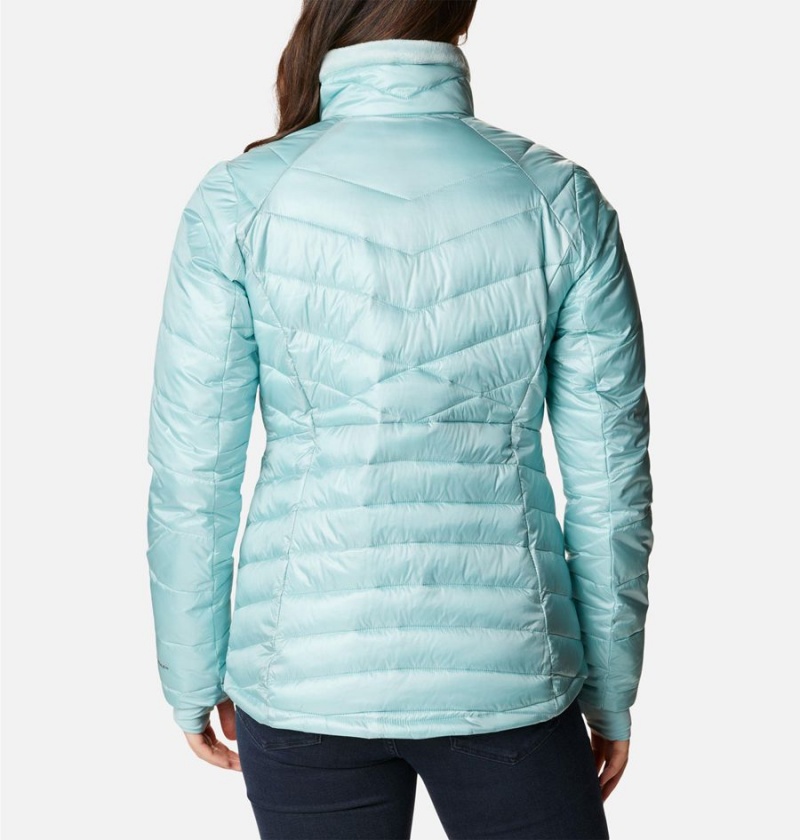 Turquoise Women's Columbia Joy Peak Insulated Puffer Jacket | MSXEU-1693