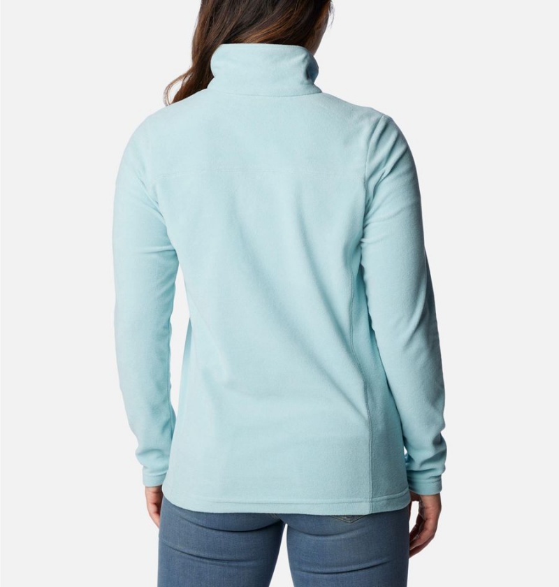 Turquoise Women's Columbia Lake Aloha Half Zip Fleece Pullover | QRZWJ-5480