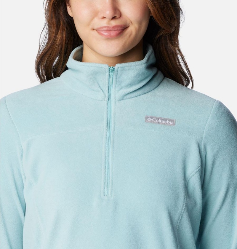 Turquoise Women's Columbia Lake Aloha Half Zip Fleece Pullover | QRZWJ-5480