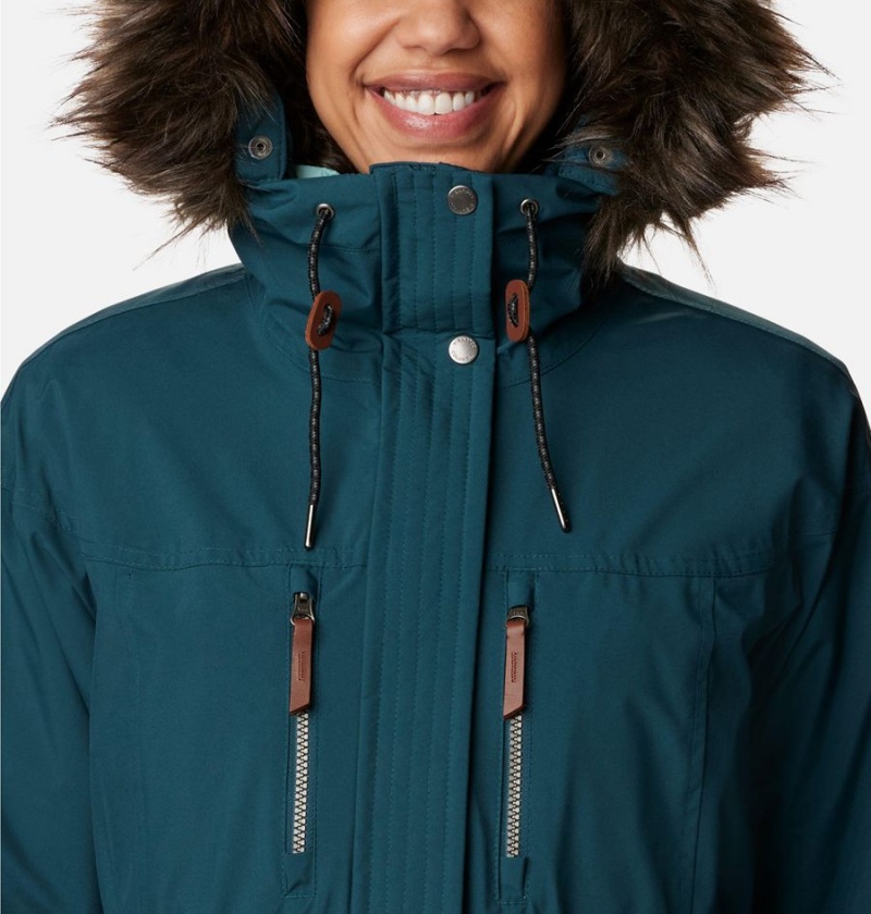 Turquoise Women's Columbia Payton Pass Interchange Coats | PTKDR-5602