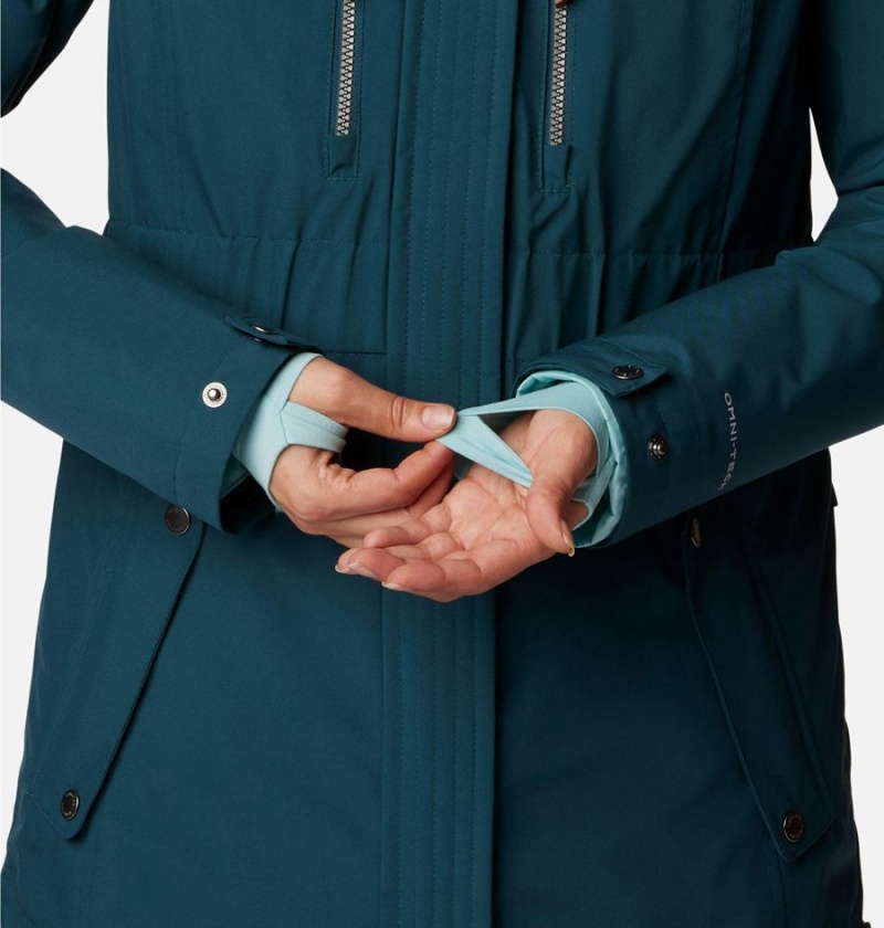 Turquoise Women's Columbia Payton Pass Interchange Coats | PTKDR-5602