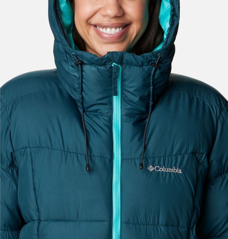 Turquoise Women's Columbia Pike Lake II Insulated Puffer Jacket | DGIBP-4253