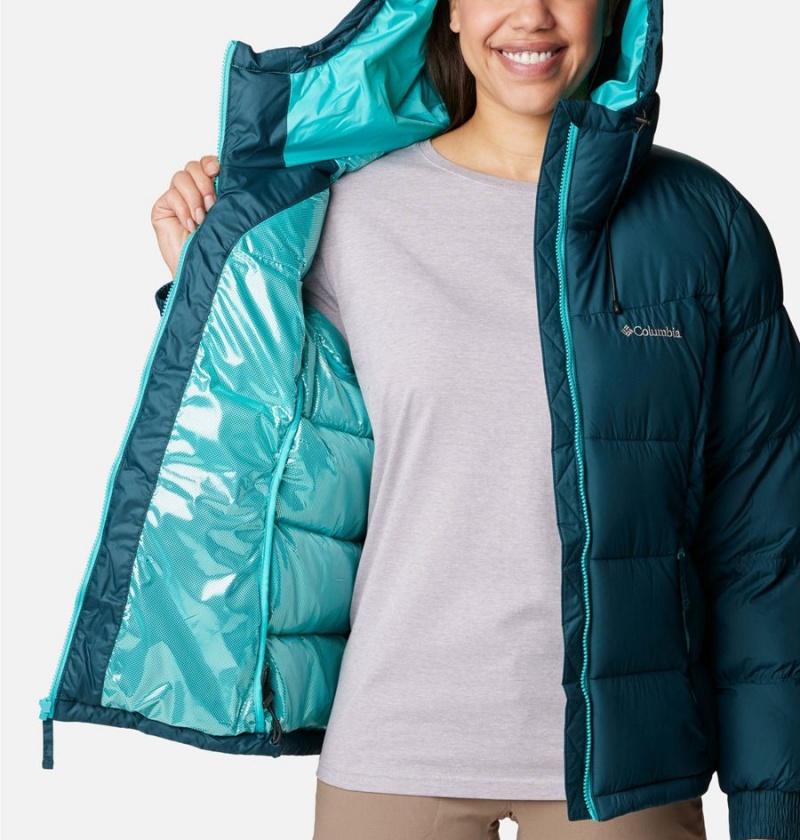 Turquoise Women's Columbia Pike Lake II Insulated Puffer Jacket | DGIBP-4253