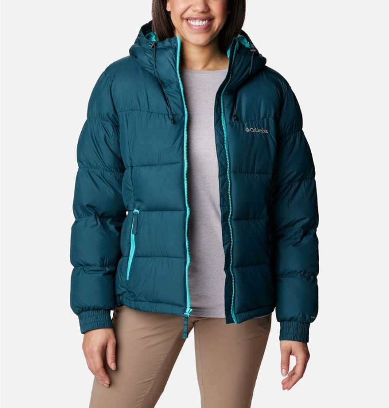 Turquoise Women's Columbia Pike Lake II Insulated Puffer Jacket | DGIBP-4253