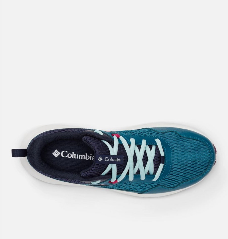 Turquoise Women's Columbia Plateau Sneakers | OSFYP-3705