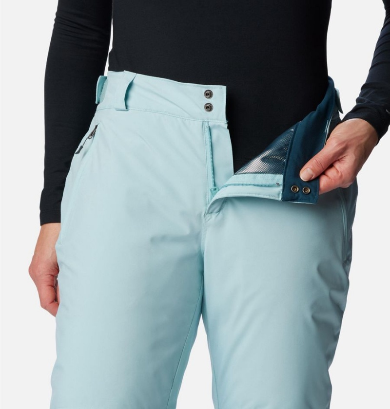 Turquoise Women's Columbia Shafer Canyon Insulated Ski Pants | UAOTF-2987