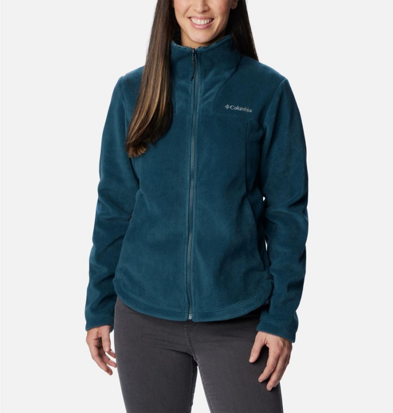 Turquoise Women's Columbia Tunnel Falls II Interchange 3 In 1 Jackets | JUOTP-3180