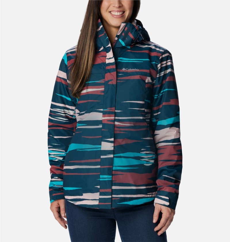 Turquoise Women\'s Columbia Tunnel Falls II Interchange 3 In 1 Jackets | DKFWX-9651