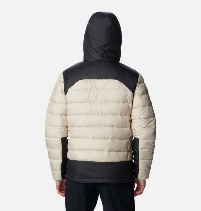 White Men's Columbia Autumn Park Hooded Insulated Puffer Jacket | KFQUS-9560