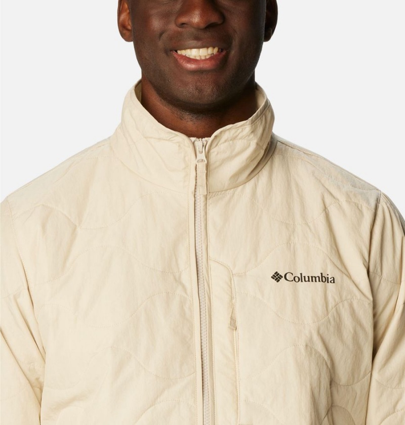 White Men's Columbia Birchwood Insulated Puffer Jacket | ANUSZ-4520