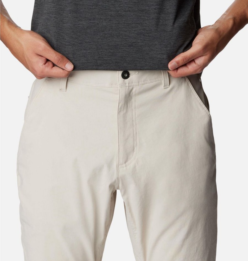 White Men's Columbia Black Mesa Woven Pants | IZKWV-7349