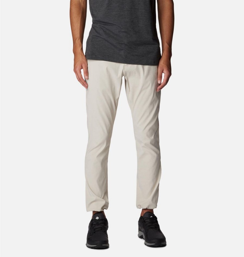 White Men's Columbia Black Mesa Woven Pants | IZKWV-7349