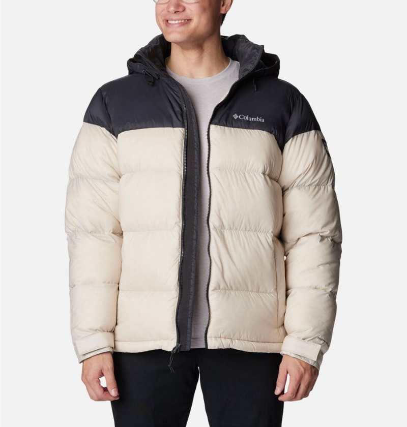 White Men's Columbia Bulo Point II Omni Heat Infinity Insulated Puffer Jacket | MNEZY-6973