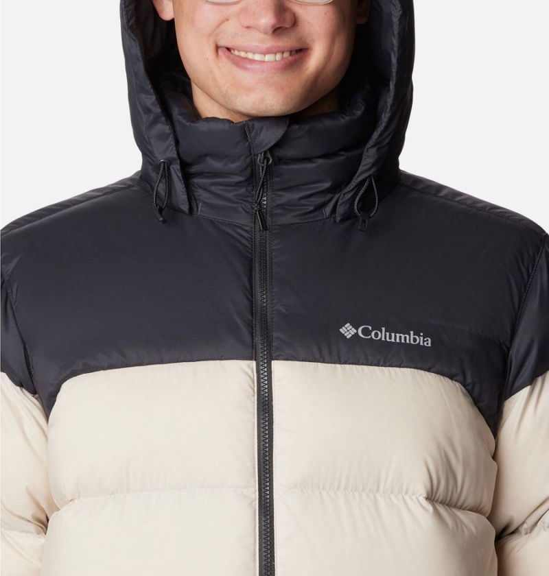 White Men's Columbia Bulo Point II Omni Heat Infinity Insulated Puffer Jacket | MNEZY-6973