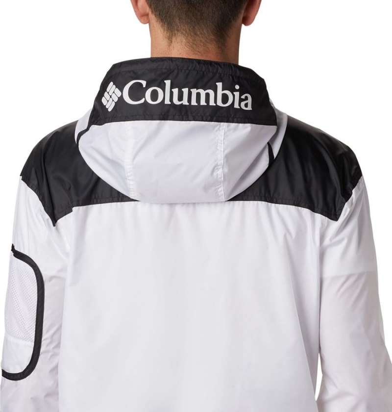 White Men's Columbia Challenger Windbreaker | XJSVR-6407