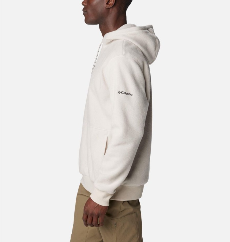 White Men's Columbia Steens Mountain Hoodie | LGXEV-8519