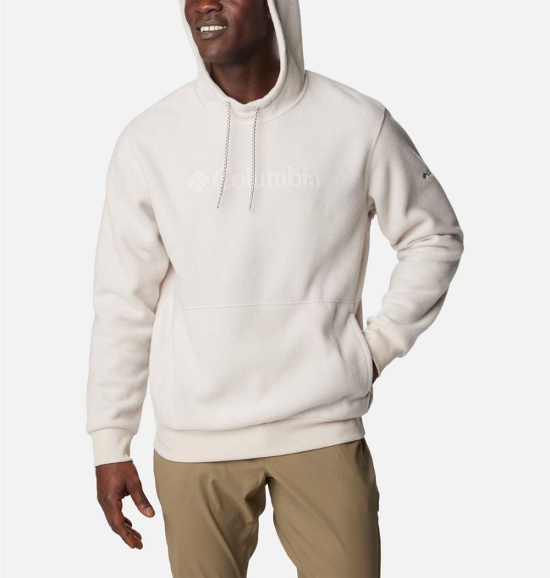 White Men's Columbia Steens Mountain Hoodie | LGXEV-8519