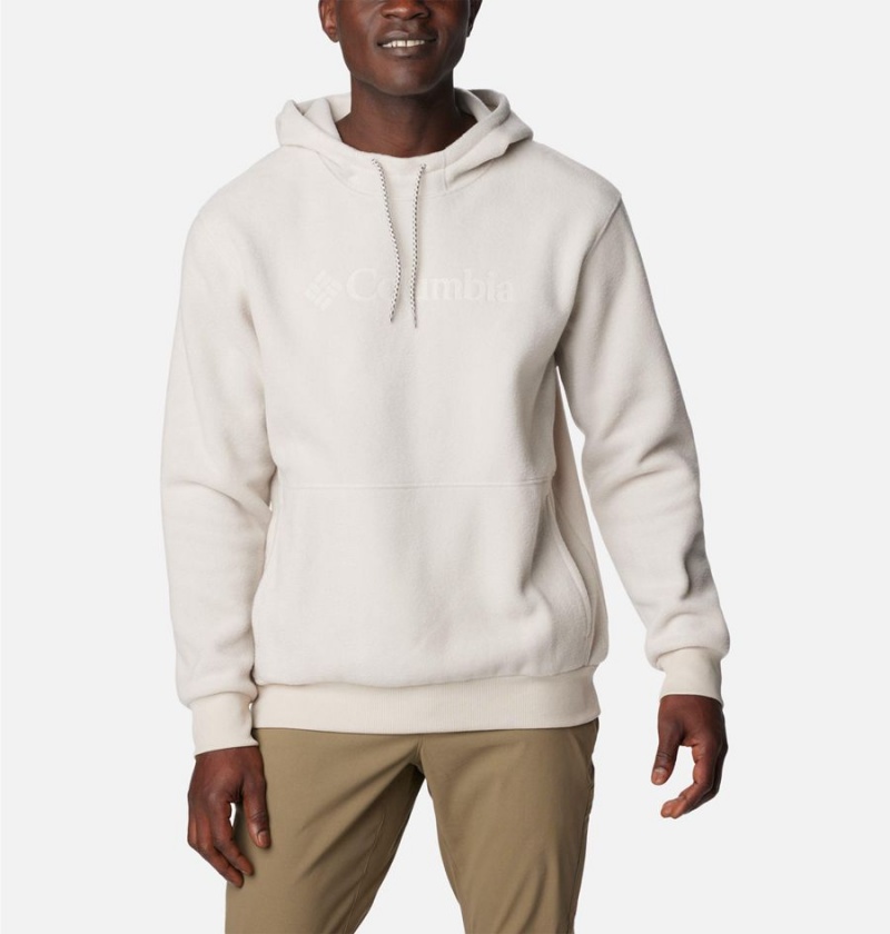 White Men\'s Columbia Steens Mountain Hoodie | LGXEV-8519