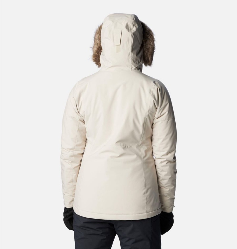 White Women's Columbia Ava Alpine Insulated Ski Jacket | EWKCO-5964