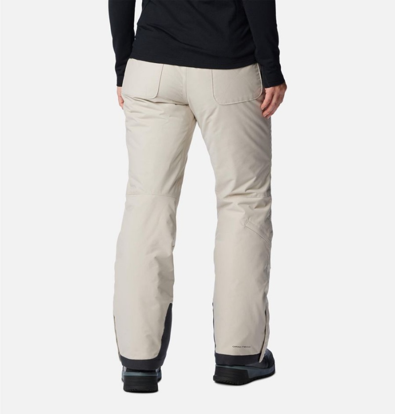 White Women's Columbia Bugaboo Omni Heat Insulated Ski Pants | HGICY-8947