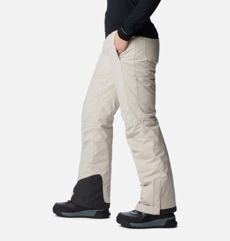 White Women's Columbia Bugaboo Omni Heat Insulated Ski Pants | HGICY-8947