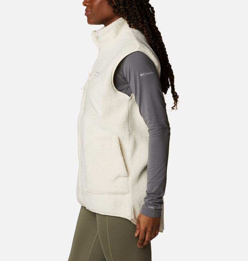 White Women's Columbia Holly Hideaway Vest | ODMRV-7014