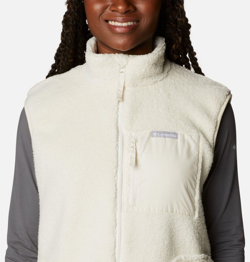 White Women's Columbia Holly Hideaway Vest | ODMRV-7014