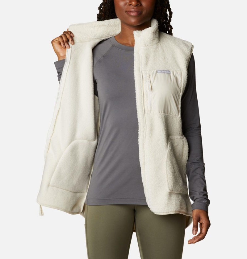 White Women's Columbia Holly Hideaway Vest | ODMRV-7014